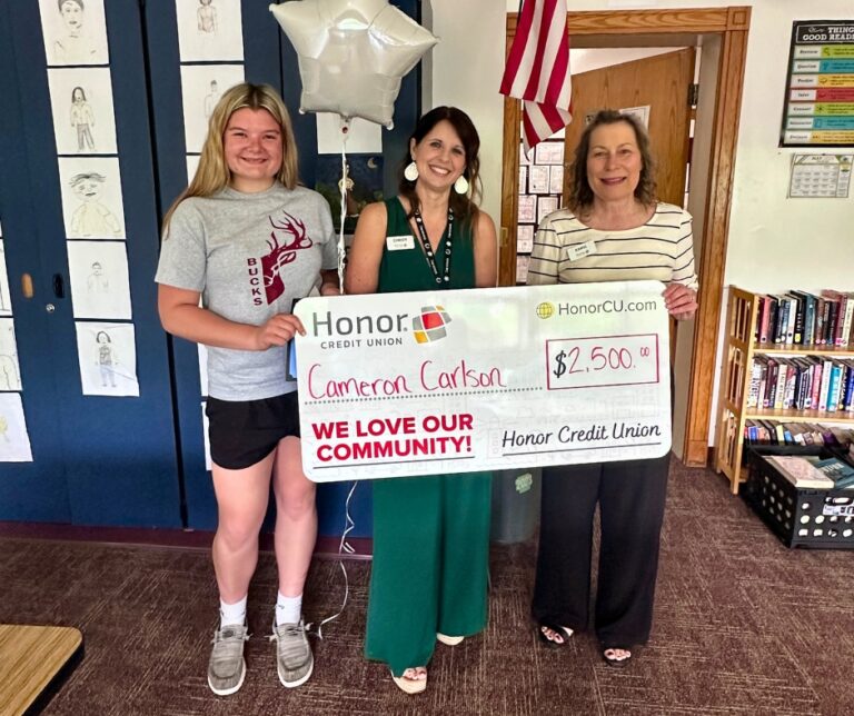 Buchanan High School - Cameron Carlson Karol Behrle Christy Layman Horizontal Image description