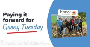 Paying it forward for Giving Tuesday | Honor Credit Union