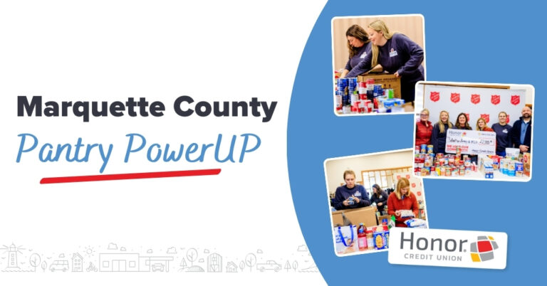 Honor Credit Union’s Pantry PowerUP Helps Fight Hunger in Marquette County