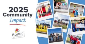 2025 Community Impact Press Release Image | Honor Credit Union