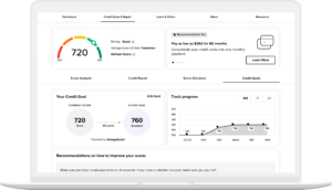 Savvymoney Credit Goals