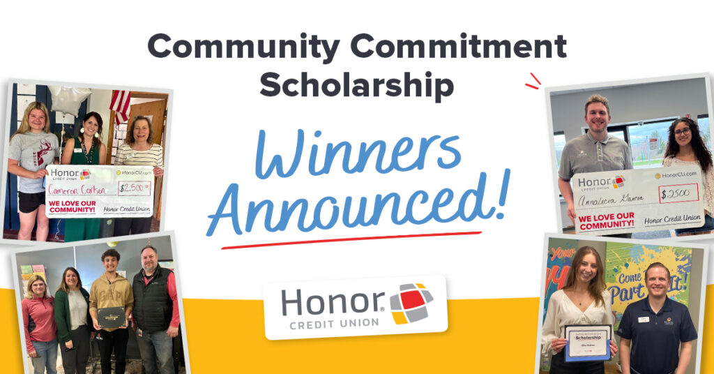 Community Commitment Scholarship Winners Announced!