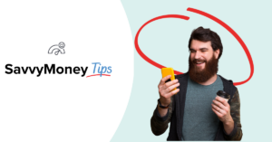 Savvymoney Tips, man looking at his credit score on his cell phone | Honor Credit Union