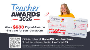 Teacher Awards 2026 | Honor Credit Union