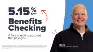 5.15% Benefits Checking | Honor Credit Union