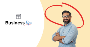 Business Tips- man with glasses smiling with arms crossed | Honor Credit Union