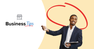 Business Tips- man with an ipad presenting | Honor Credit Union