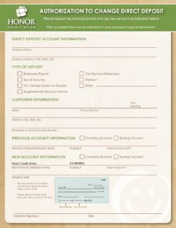 | Honor Credit Union
