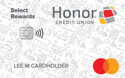 honor select rewards credit card