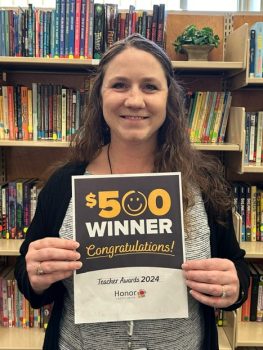 Teacher Awards winner Amanda Harris of Berrien RESA-Lighthouse Education Center