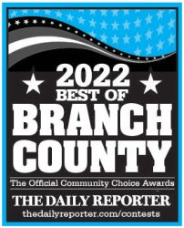 coldwater best of branch county 2022 logo