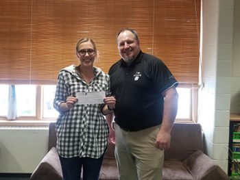 honor credit union teacher award winner