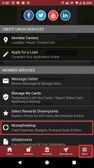 screenshot of the honor mobile app showing where to access moneyMap (formerly known as MoneyDesktop) from the More menu category