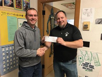 honor credit union teacher award winner