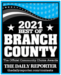 2021 best of branch county logo